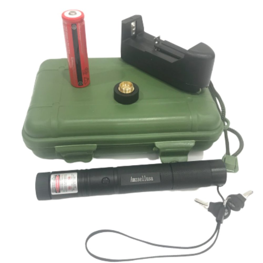COPY - Rechargeable Multi Pattern green pointer - Picture 2 of 8